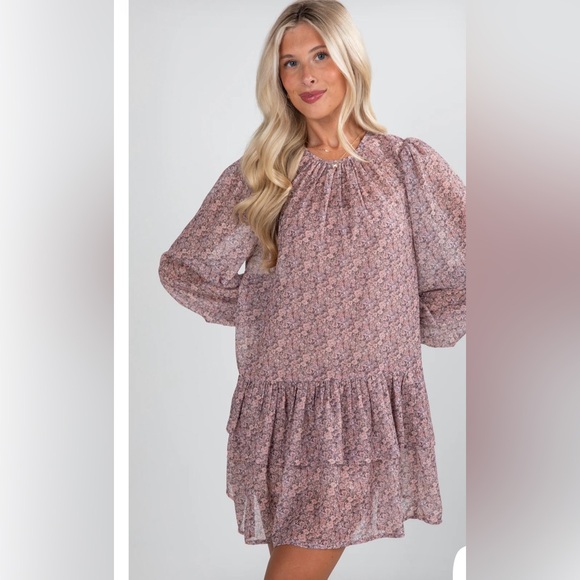 NWT chiffon mini dress - Picture 2 of 5